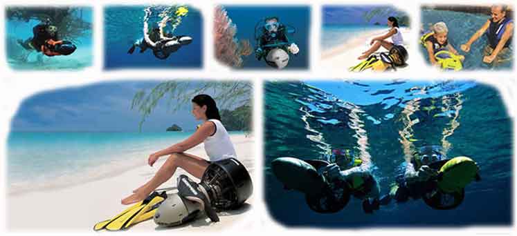 scooter_diving seascooters, you can glide effortlessly over the reefs