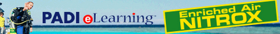 PADI Enriched Air Diver Course Online elearning. After completing all components of the online course, student divers sit the new version of the PADI Enriched Air Diver exam. The system scores the exam, provides remediation and administers a retest for those requiring it.