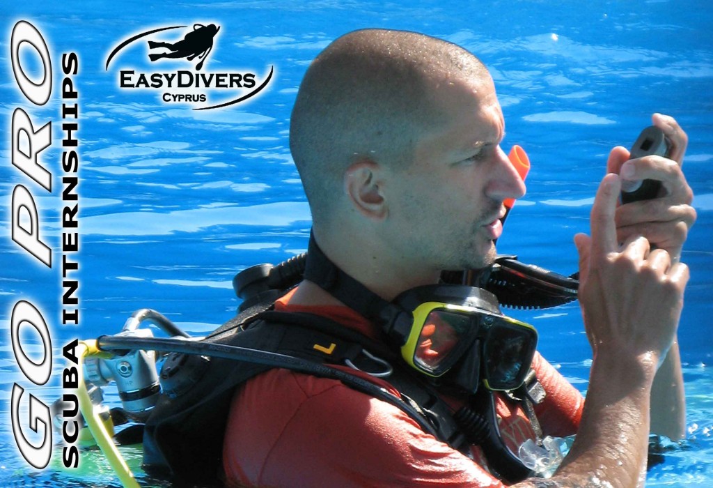 padi instructor internships in Cyprus. learn from the best and have fun while you learn. become a dive instructor Cyprus.