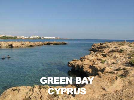Green Bay Protaras. Great dive and snorkelling place in Protaras