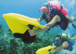 sea scooters snorkeling cyprus