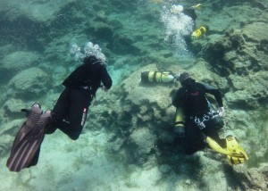 Tec Sidemount padi diving courses with hollis and razor side mount dive equipment