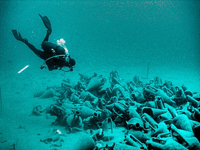 mazotos, mazados acient ship wreck near Larnaca Cyprus. Excavations at the Mazotos shipwreck ANCIENT WRECKS CYPRUS.