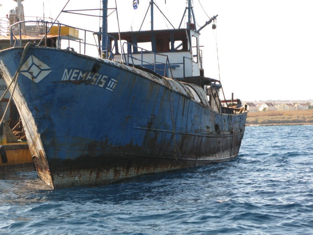 New Wreck for Cyprus is the Nemesis 3 located in Protaras Cyprus