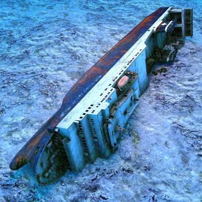 zenobia underwater wreck in cyprus